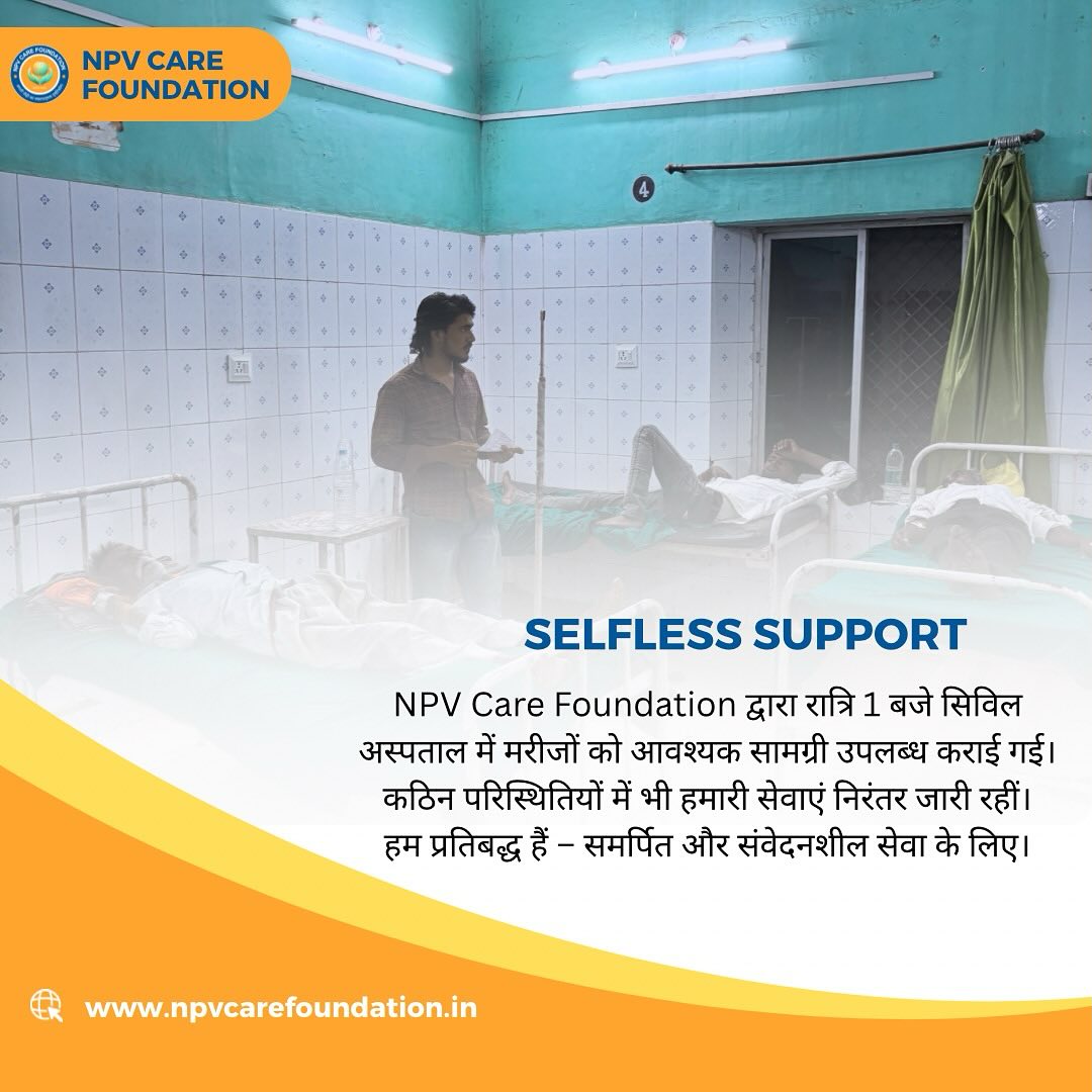 Serving Humanity, Even at 1 AM: NPV Delivers Essentials with Care