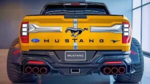 Ford Mustang Pickup Combines Muscle Car Power with Pickup Capability in a Bold New Concept