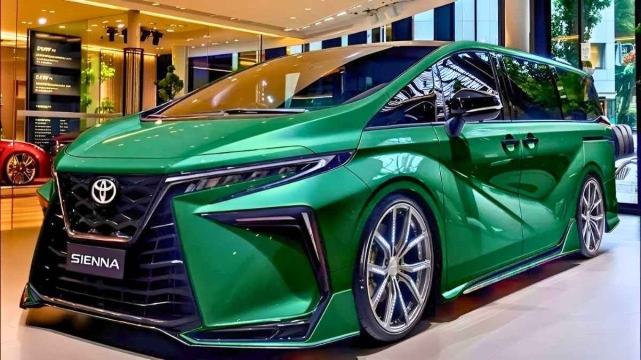 Toyota Sienna Hybrid Revealed with Smarter Design, Advanced Family Tech, and 36 MPG Efficiency